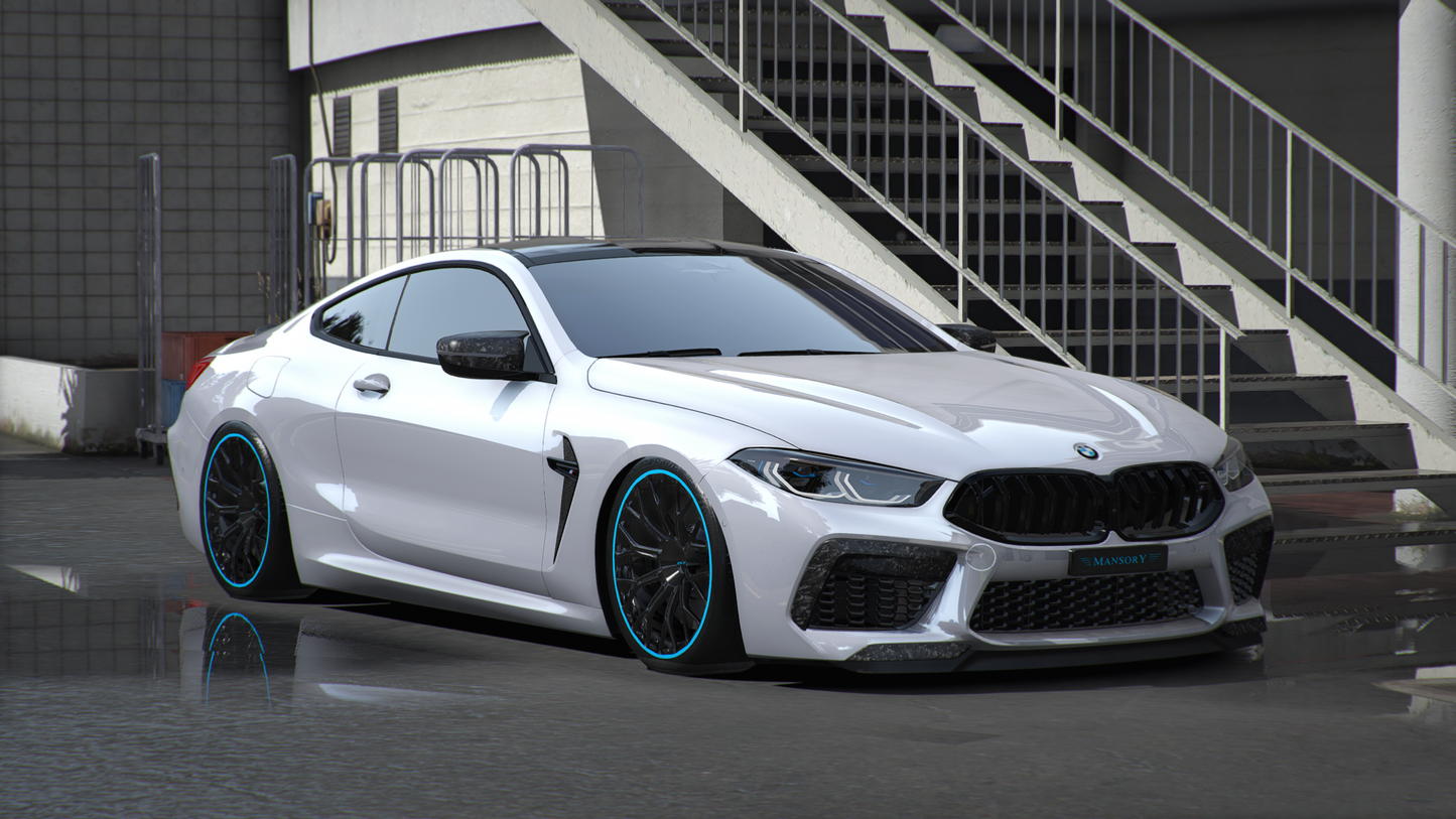 (Badged/Debadged) BMW M8 Mansory (Animated Rear View Mirrors)|Wmac