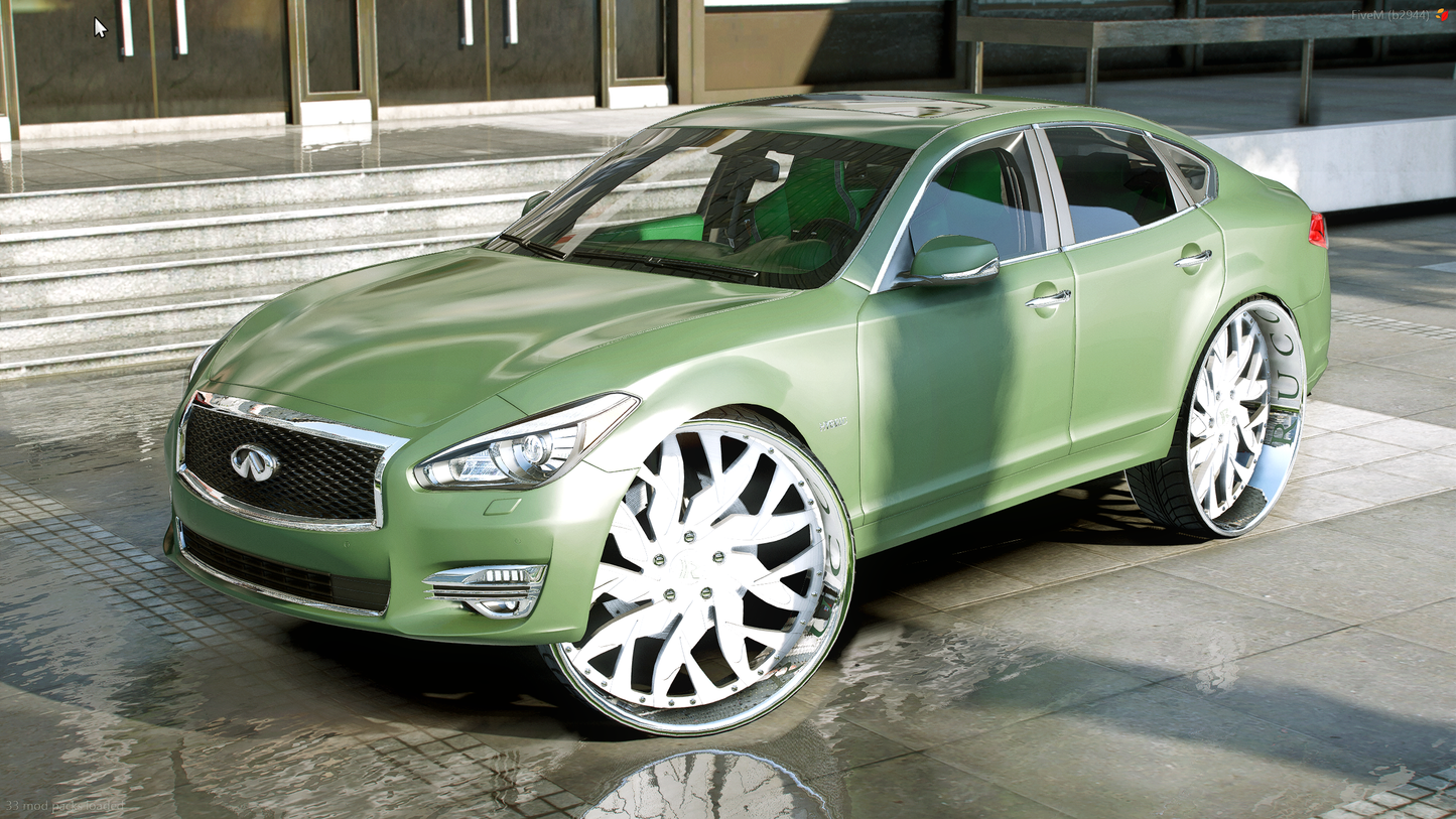 Infinity Q50 on Rucci Rims