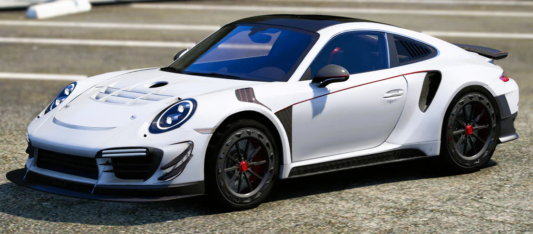 (Debadged) Porsche 911 Turbo S Stinger GTR