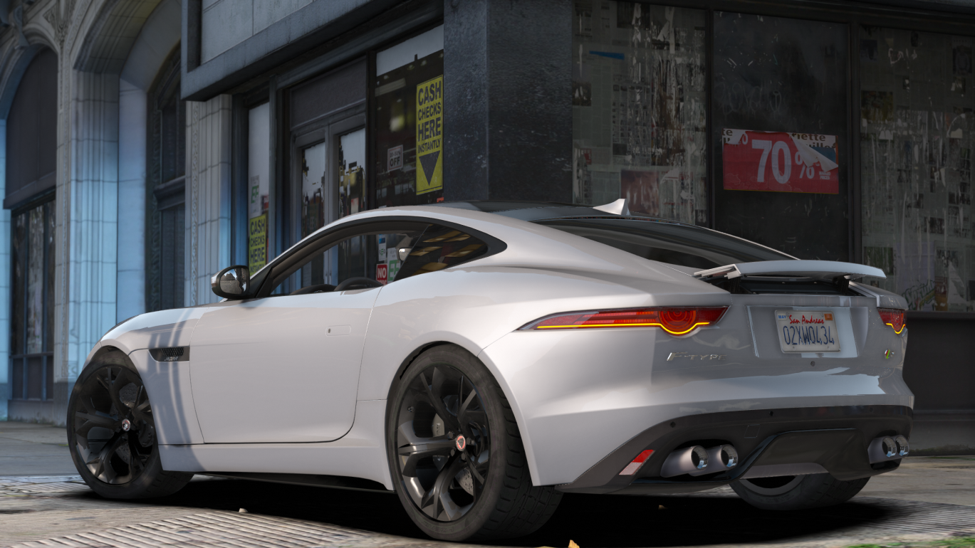 2015 JAGUAR F-TYPE R (Animation Window and Wing)