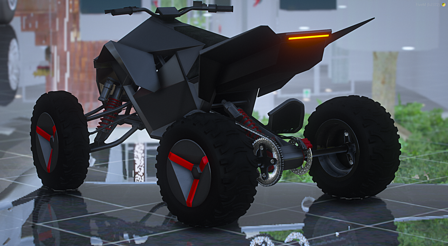 Tesla CyberQuad + CyberDragQuad Pack