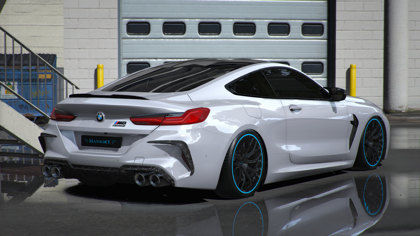 (Badged/Debadged) BMW M8 Mansory (Animated Rear View Mirrors)|Wmac