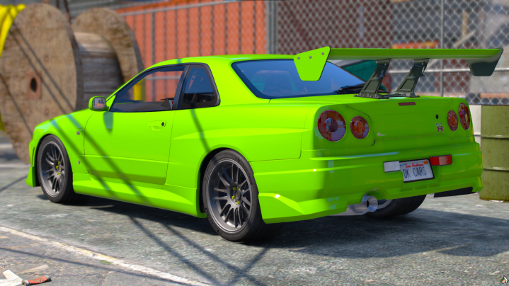 Nissan Skyline GT-R 34 2002 (Many Tuning)