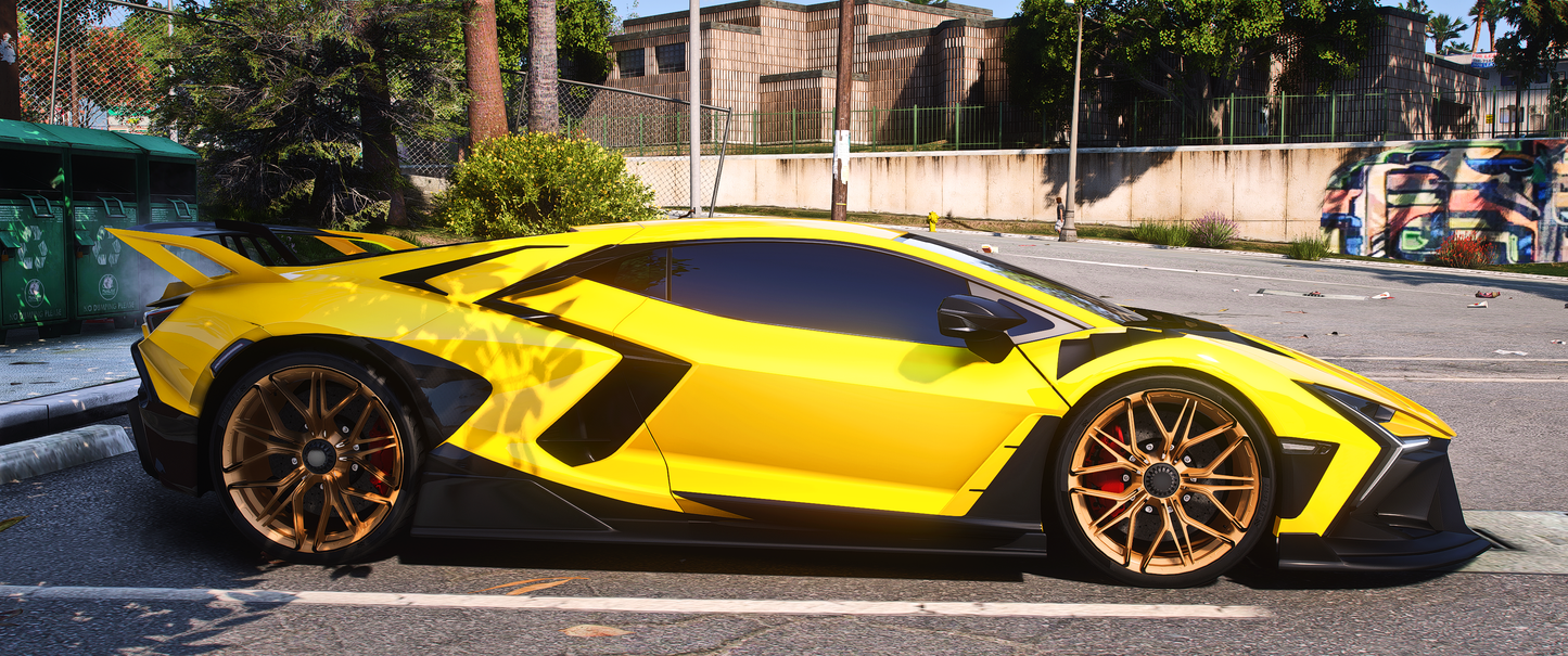 (Debadged) Lamborghini Revuelto Keyvany