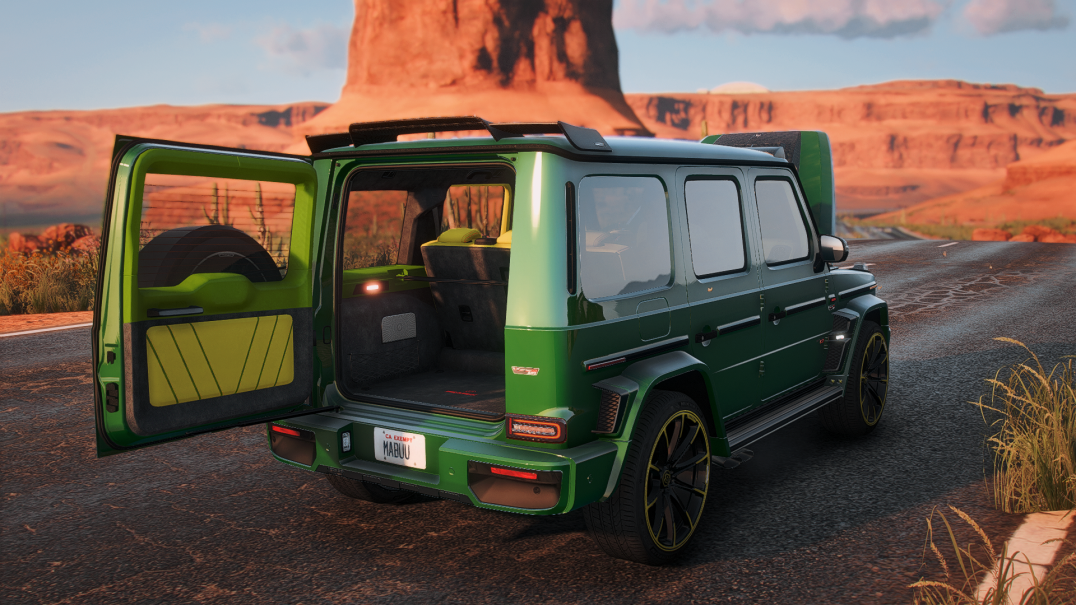 Mercedes-Brabus G63 G800 Black Ops
