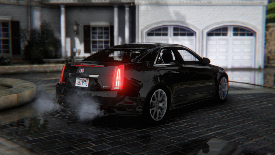 Cadillac CTS-V Customs (Animation Window and Roof)