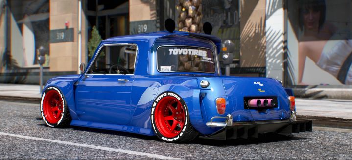 Mini Cooper Rocket Bunny Pick Up (4 seater)