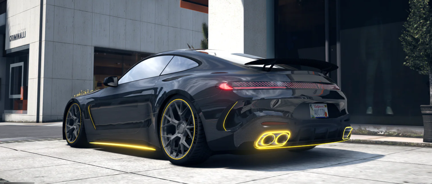 (Lore Friendly) Benefactor Schlagen Coupe (4 Seater + Animated Lights)