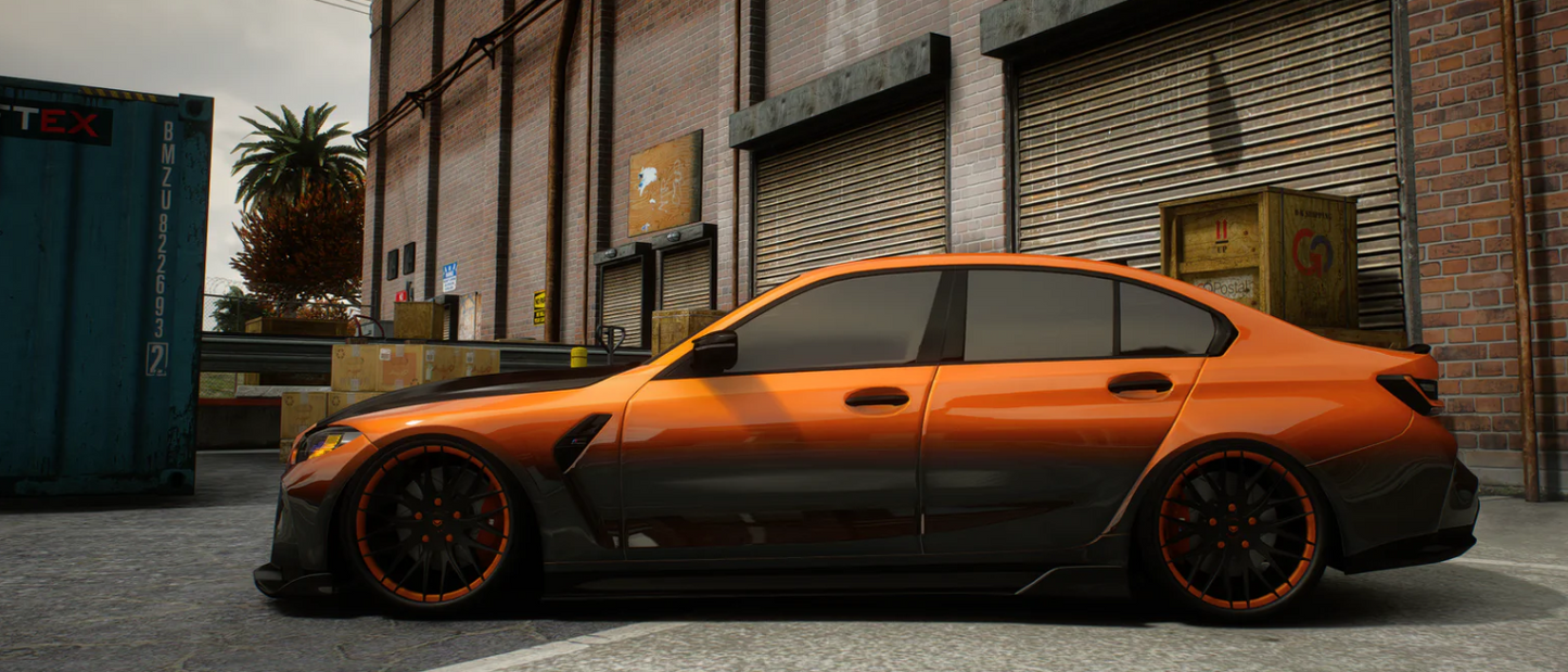 2021 BMW M3 G80 Hamann Fade