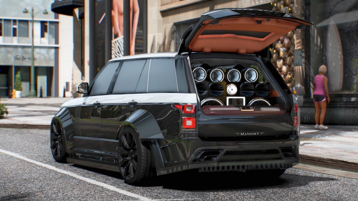 Range Rover Autobiography Mansory Gangs