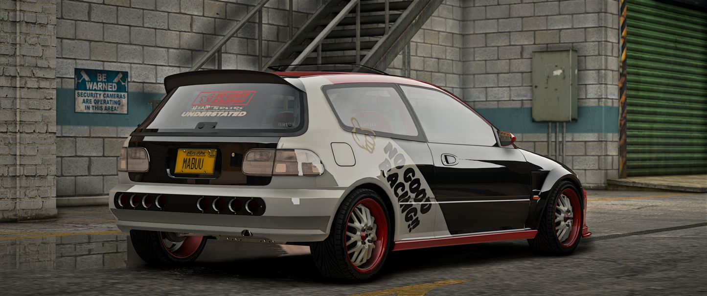 (Debadged) Honda Civic Reskar