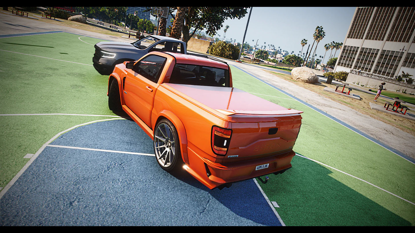 (Lore Friendly) Bravado Bison Singlecab Pack (Tuning Parts + Addon Sound)