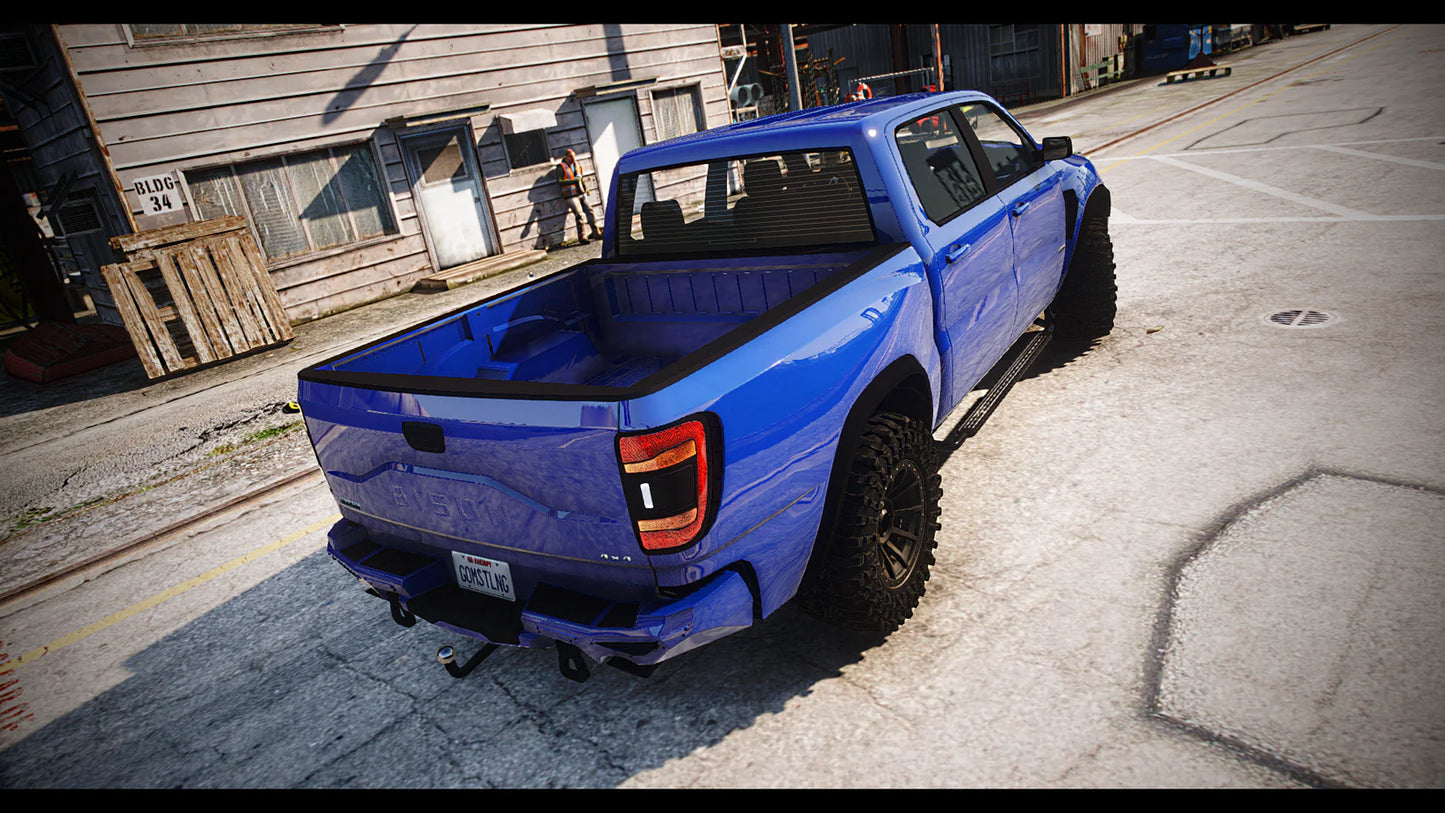 (Lore Friendly) Bravado Bison Hellfire XL (Tuning Parts + Addon Sound)