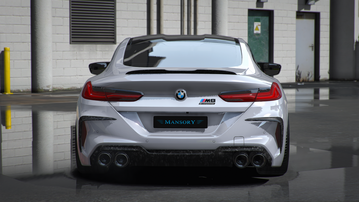 (Badged/Debadged) BMW M8 Mansory (Animated Rear View Mirrors)|Wmac