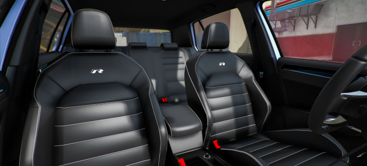 Volkswagen Golf R Abflug