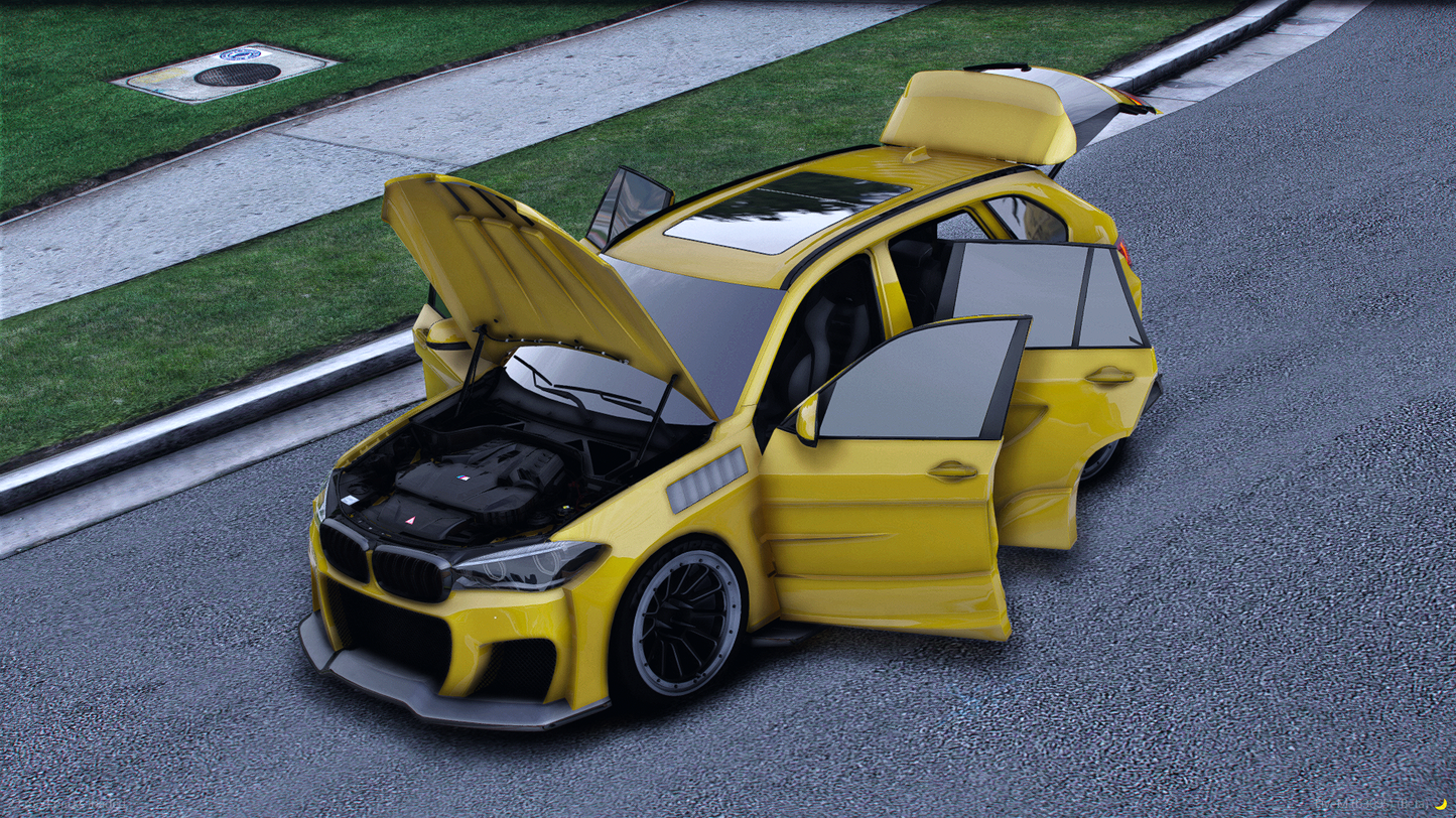 BMW X5 Abflug