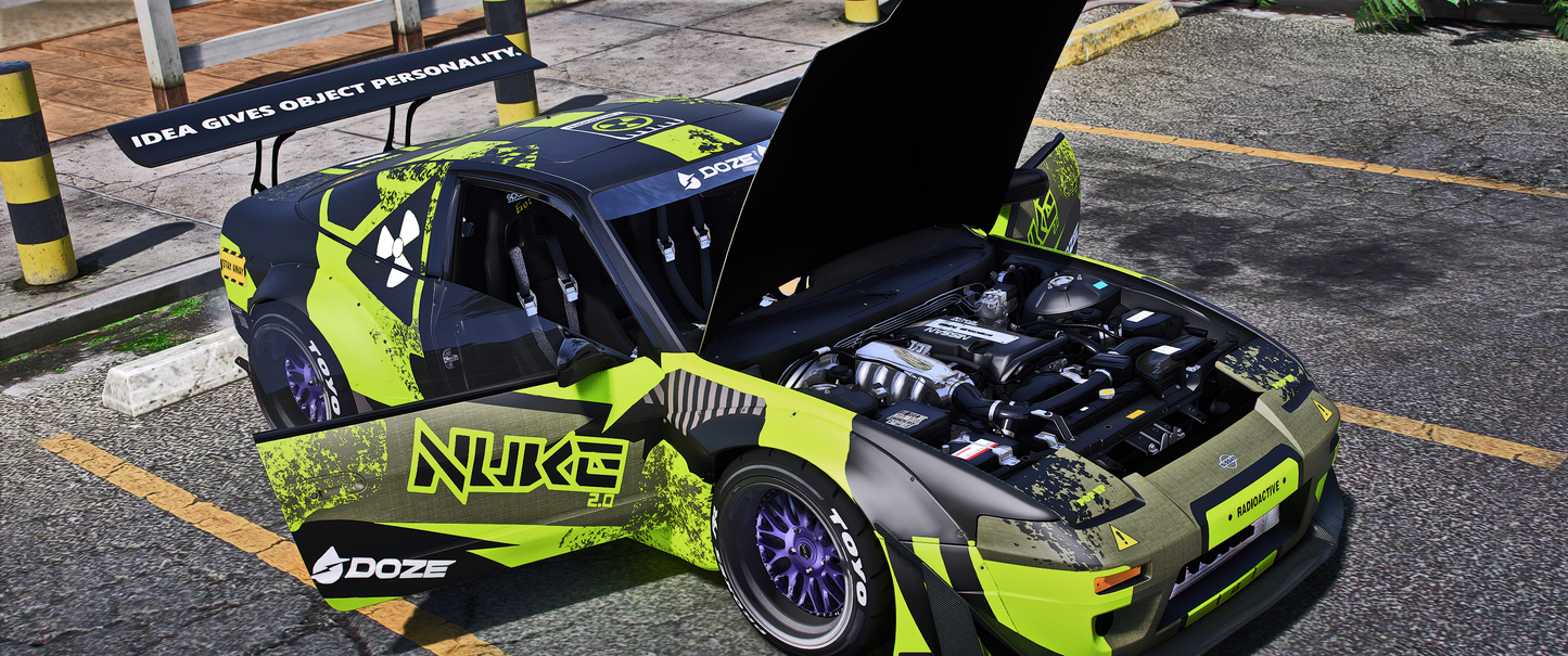 Nissan 240sx Nuke Edition
