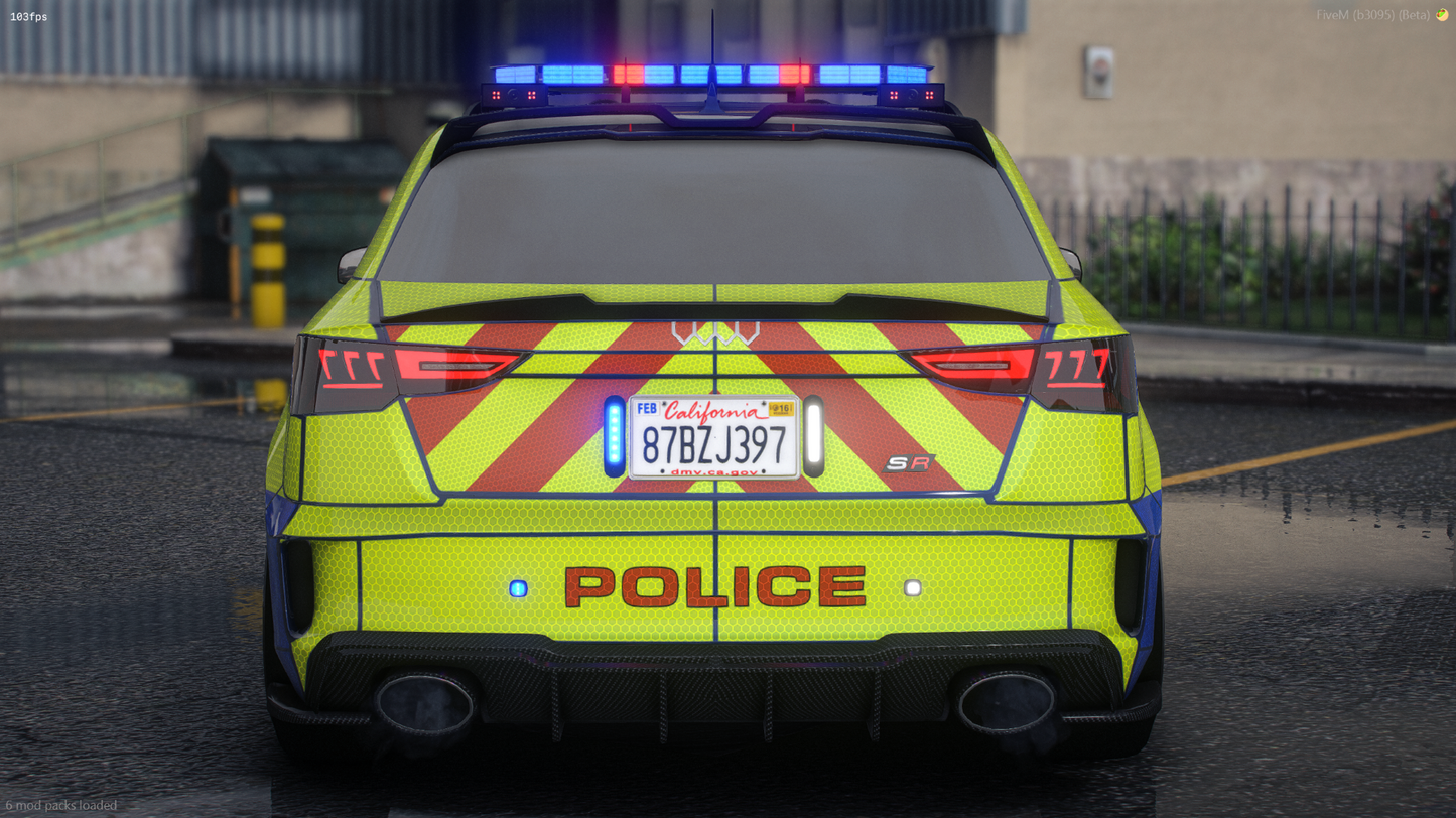 (Lore Friendly) Tailgater SR Hatch PD/Ambulance