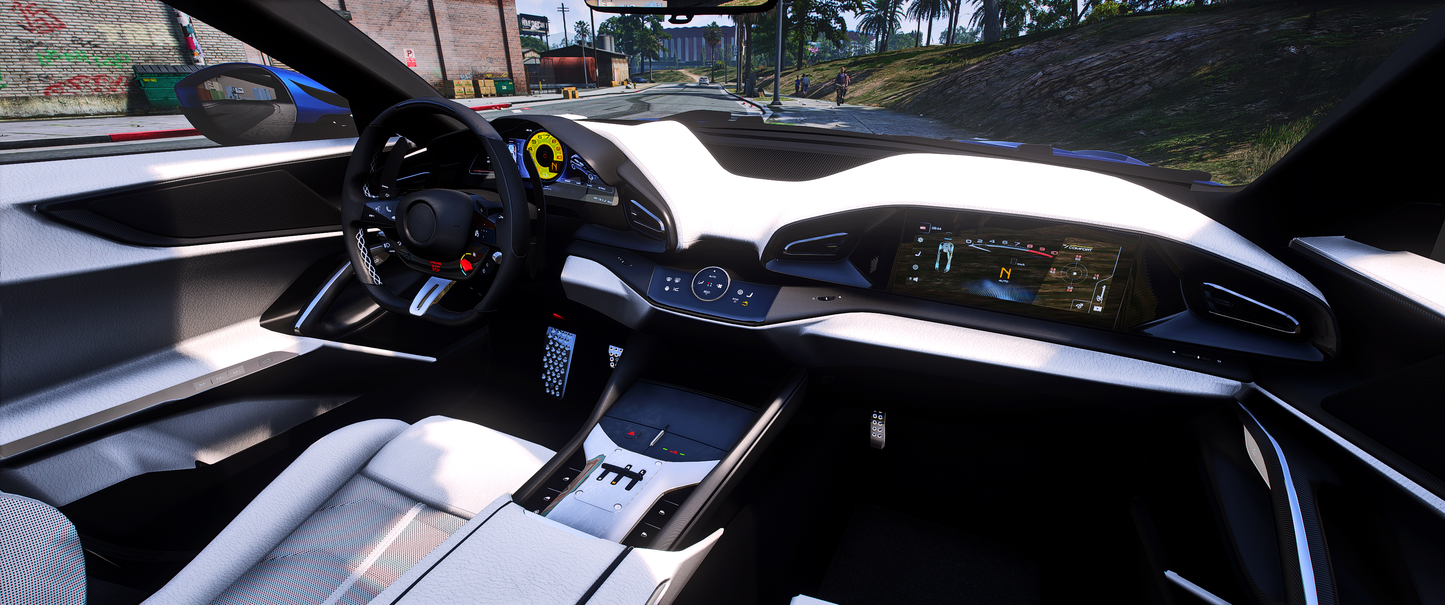 (Debadged) Ferrari Purosangue Keyvany