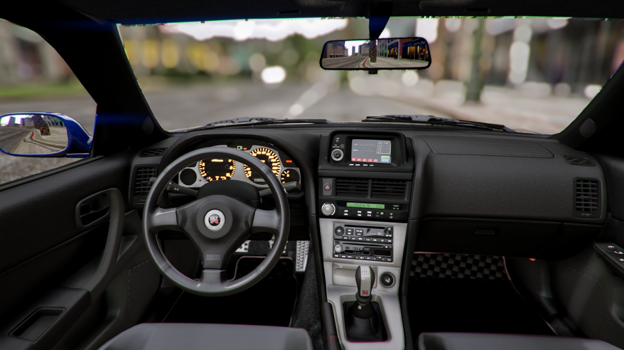 Nissan Skyline R34 Widebody With Glass Hood (Props) | Wmac