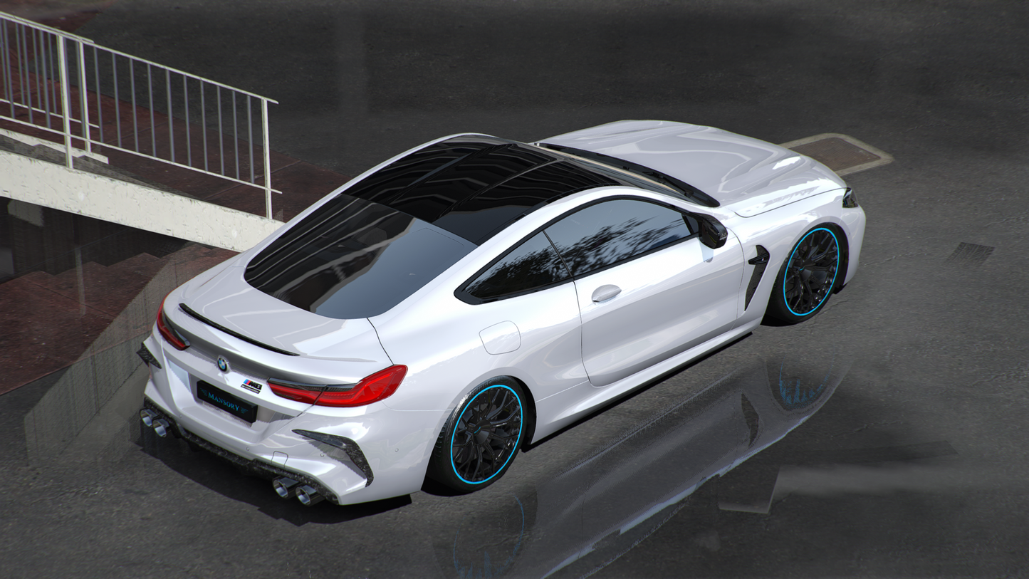 (Badged/Debadged) BMW M8 Mansory (Animated Rear View Mirrors)|Wmac
