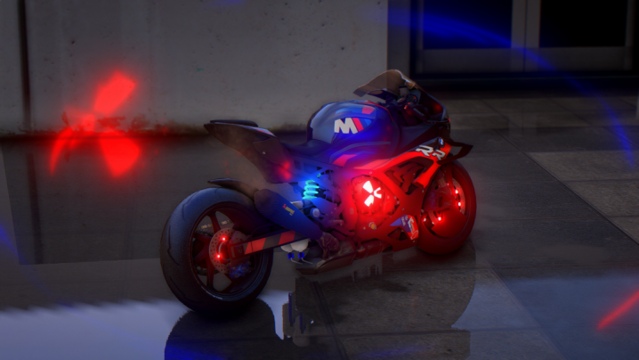 BMW M1000RR Stretched Demon Style