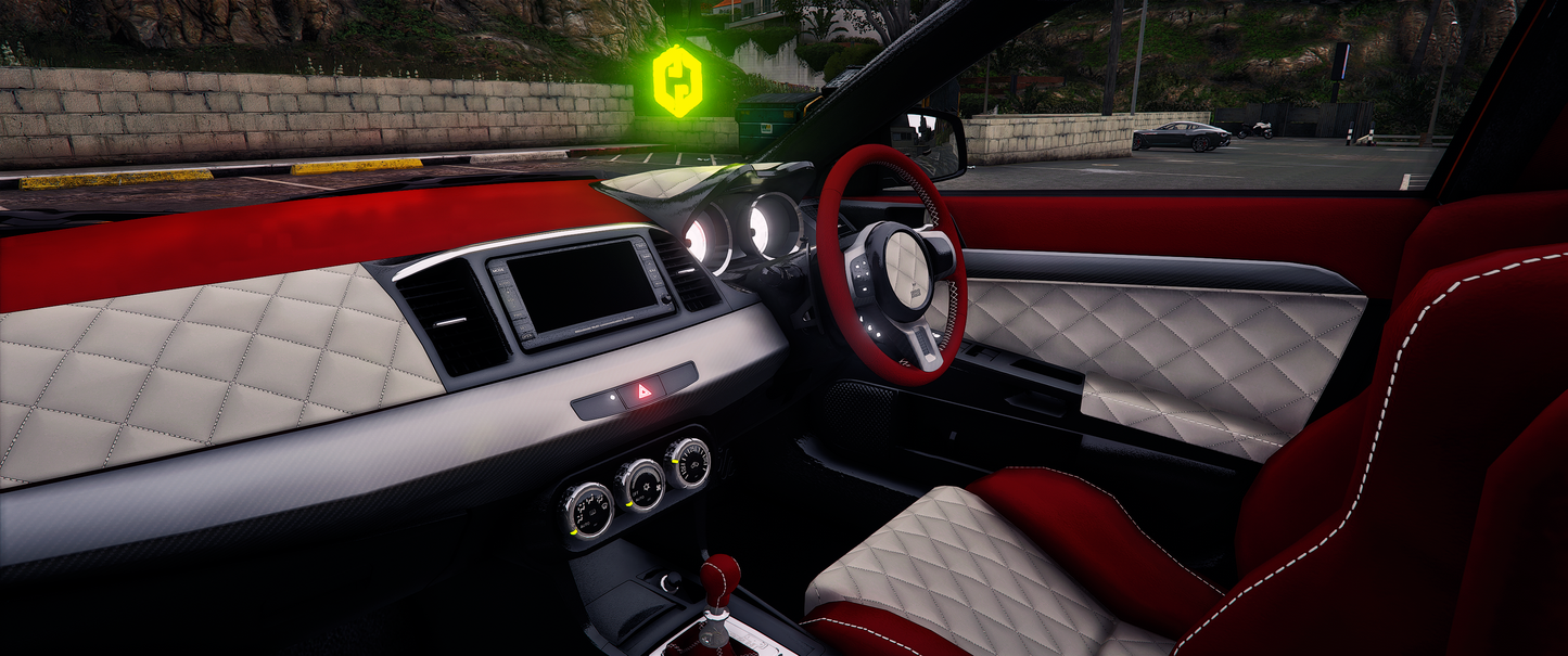 (Debadged) Mitsubishi EvoX Widebody (Addon Sound)