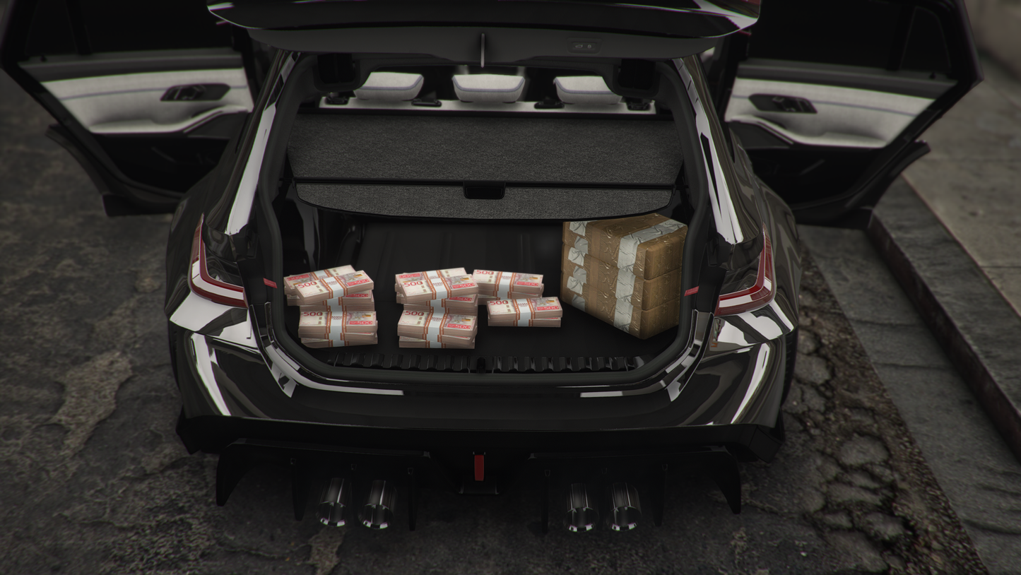 BMW M3 Touring Widebody + Props | RAZIK ( License Plate Is Removable )