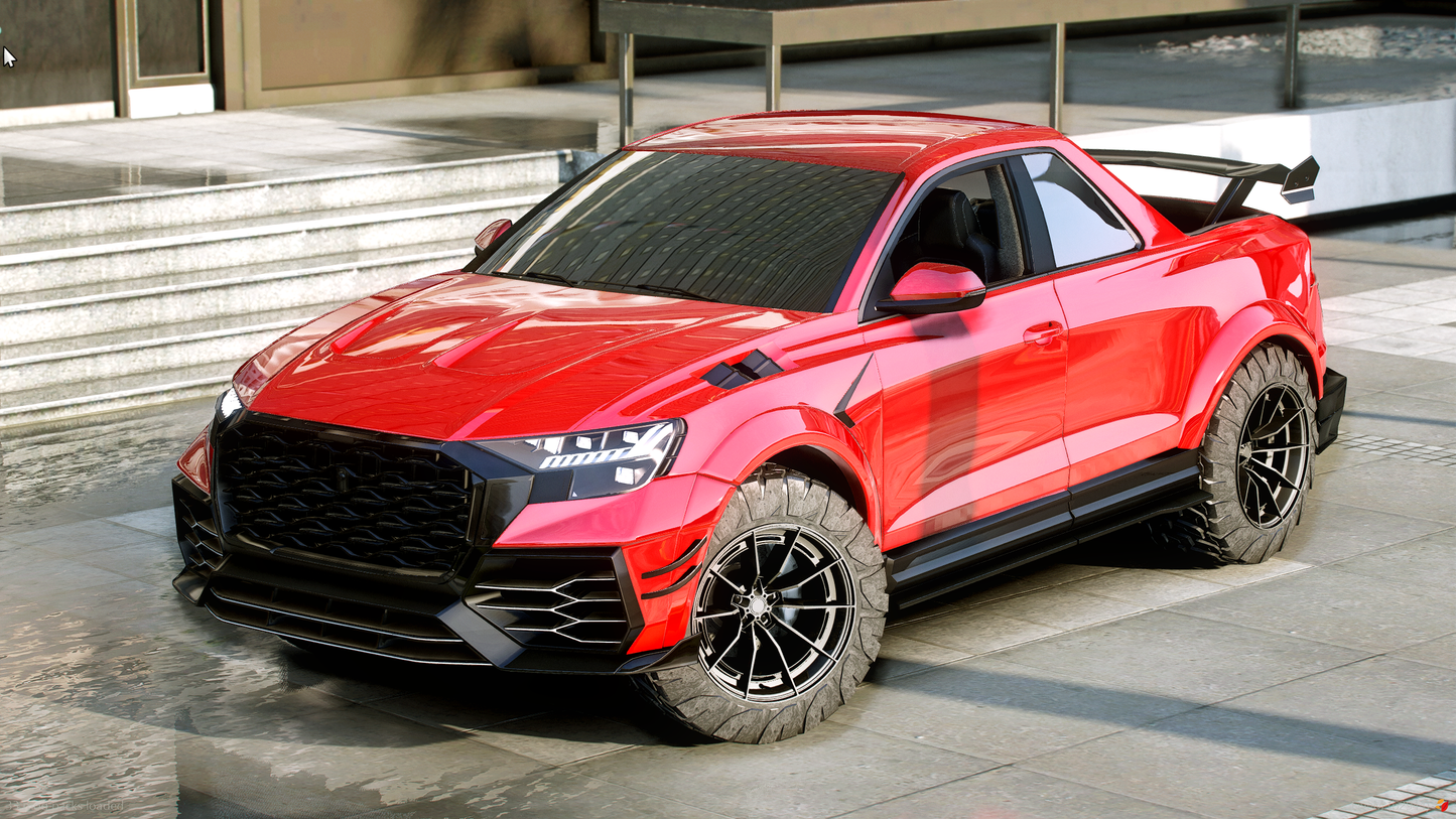 (Debadged) Audi RSQ8 Offroad Pickup