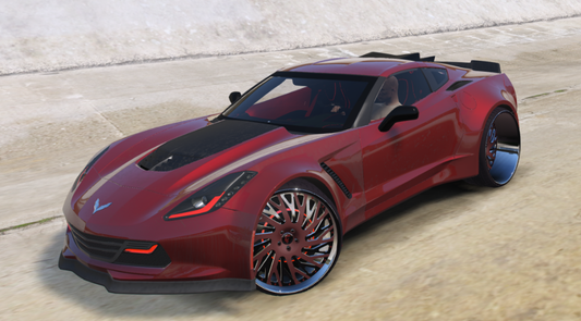 Chevy Corvette C7 Forgiatos