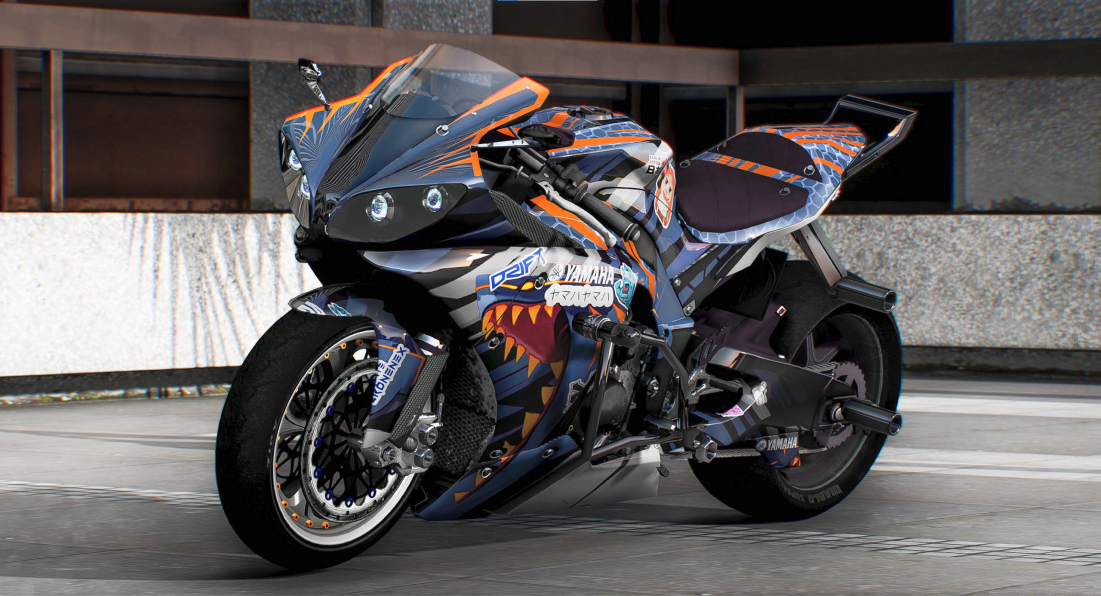 Yamaha YZF-R 1 Shark Design
