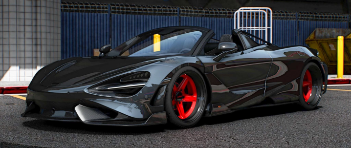 Mclaren 765LT Spider Slammed