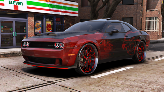 Dodge Challenger Hellcat Redeye On Forgiatos