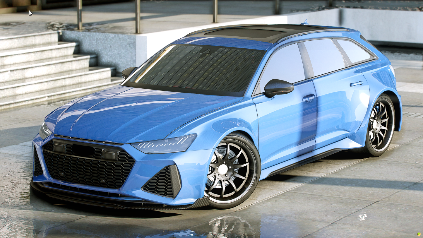 (Debadged) Audi RS6 Widebody