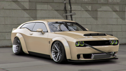 2017 Dodge Demon Liberty Walk Vert Bagged