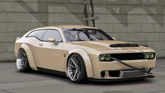 2017 Dodge Demon Liberty Walk Vert Bagged