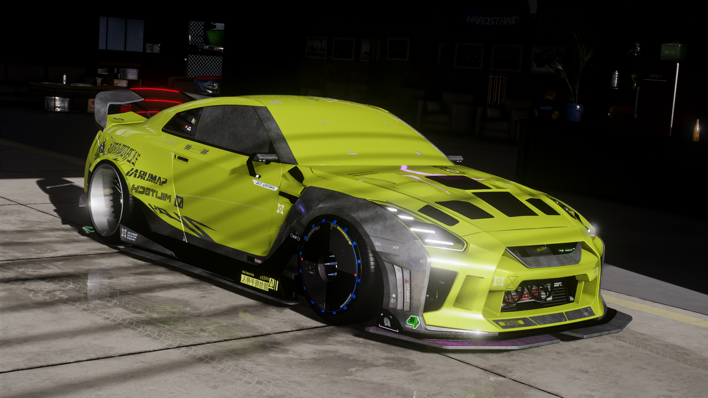 Nissan R35 'GT-Z 2077'