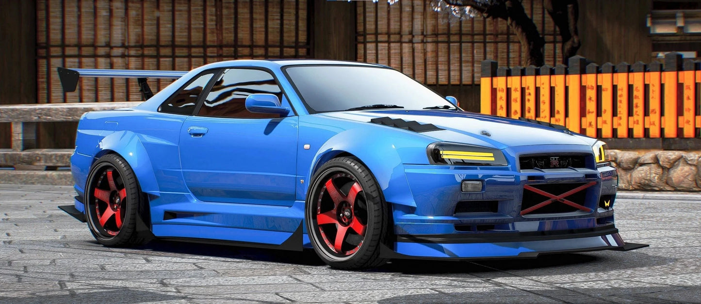 Nissan R34 Widebody