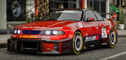 Nissan Skyline GTR R33 1993 Liberty Walk Super Silhouette