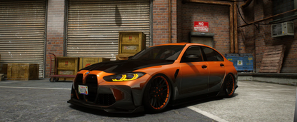 2021 BMW M3 G80 Hamann Fade