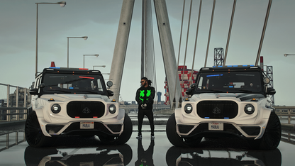 [Non ELS] Mercedes G900 Emr Police