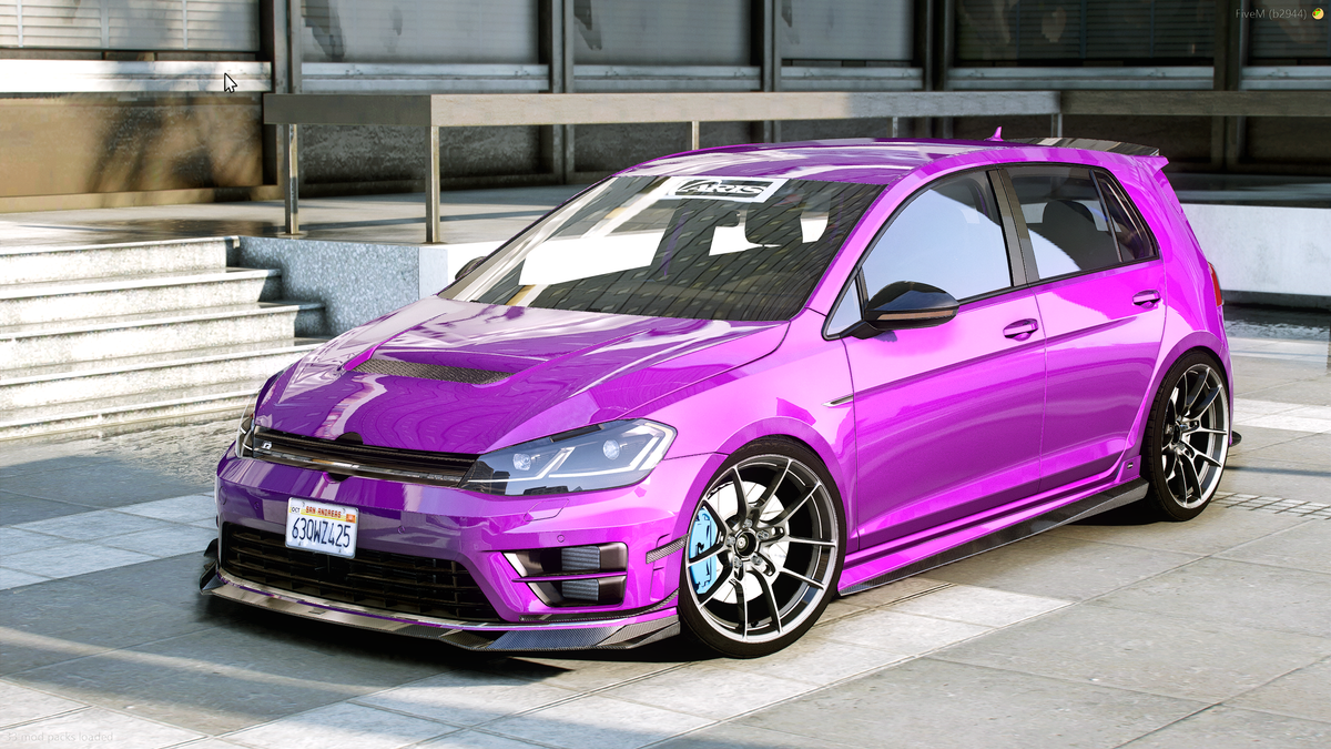 Golf R Musturd (Debadged) Volkswagen Golf R – The Garage