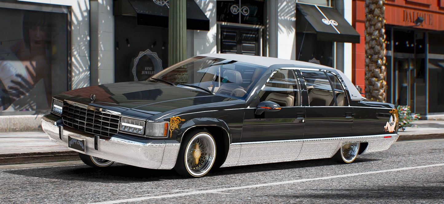 Cadillac Fleetwood Lowrider Monalisa