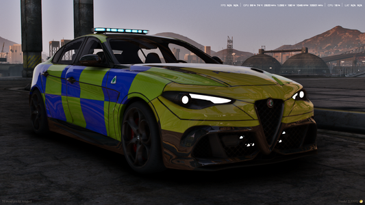 Metropolitan Police Alfa Romeo Giulia Quadrifoglio 2016