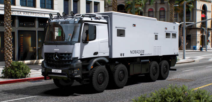 Mercedes-Benz Arocs Nomadism Navigator F II 8x8
