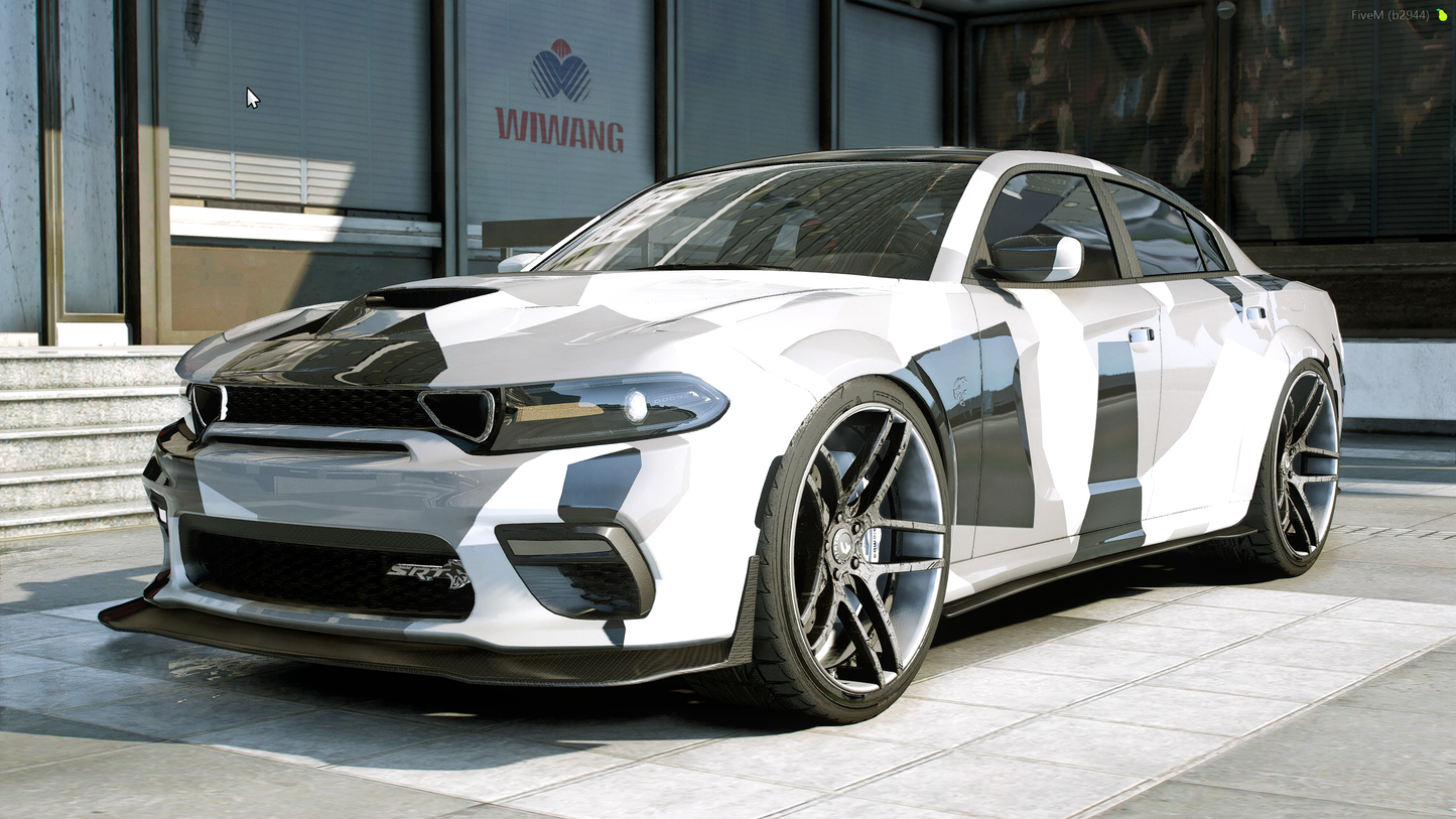 Widebody Demoncat Charger (8 extras & 8 Liveries)