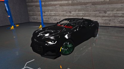 Custom Tuned Slideshow 2023 Chevrolet Camaro ZL1 (Removable Stickers)