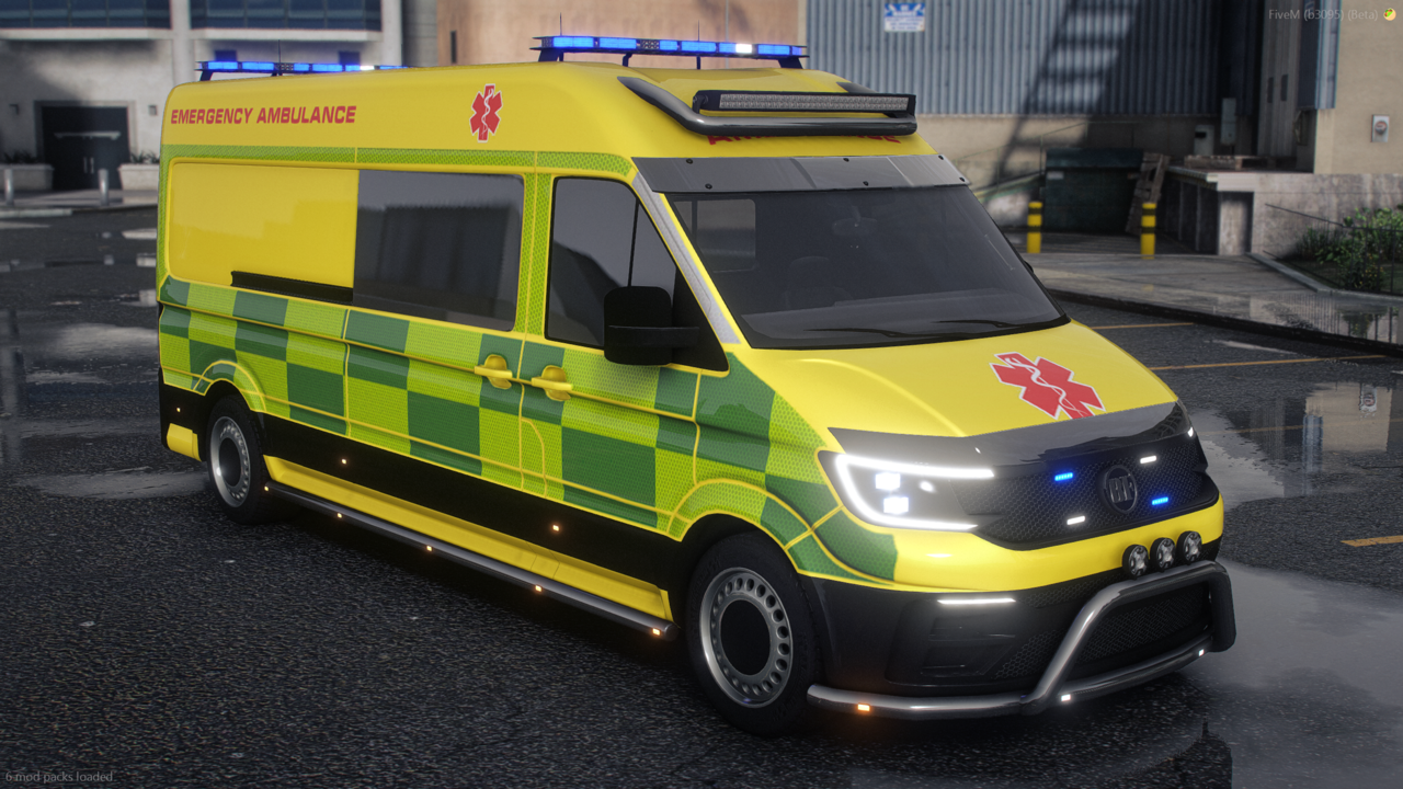 (Lore Friendly) BF Trager Ambulance