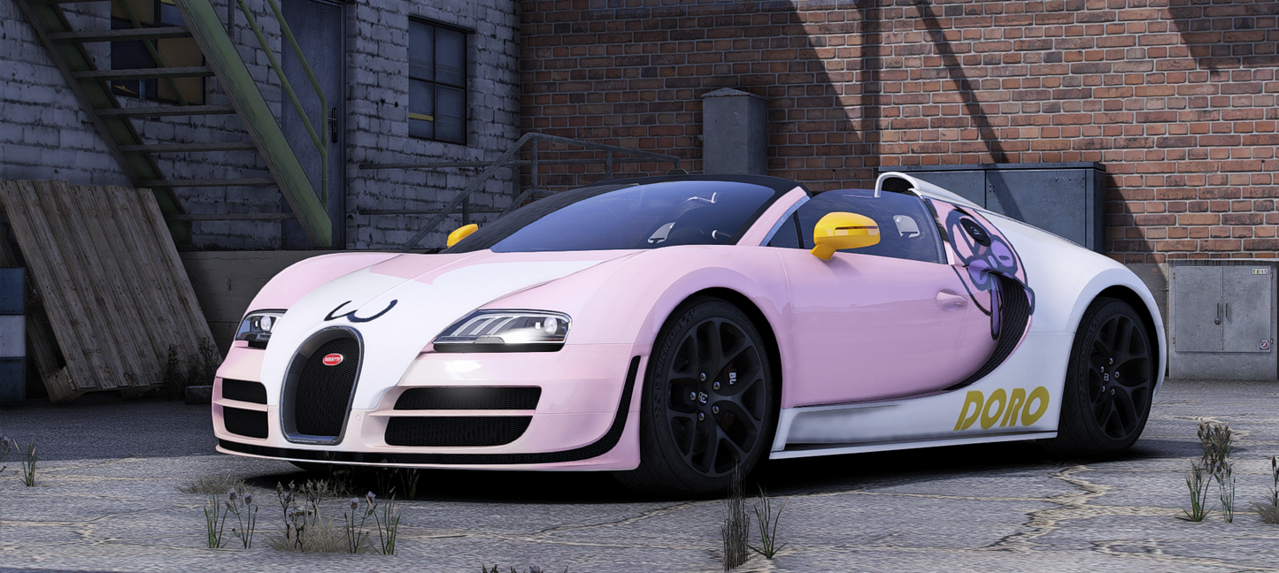 Bugatti Veyron Vitesse NIKKE Doro (4 Liveries)
