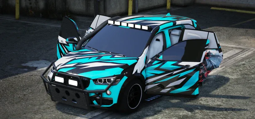 (Debadged) BMW X1 Lumma Custom v2